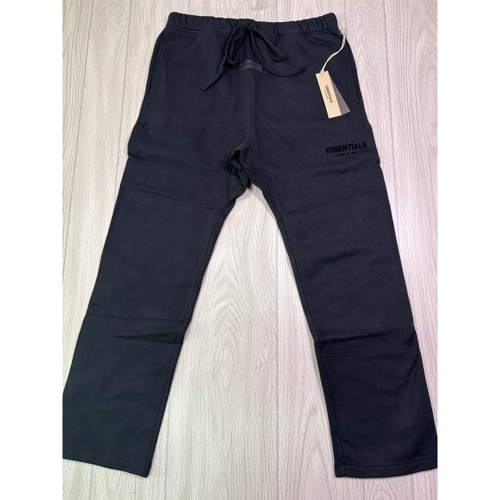 Fear of God Essentials Fleece Sweatpants In Black Size L New With Tags